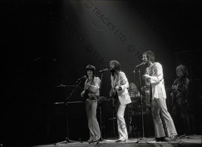 Lot 82 - Eric Clapton 1973 Comeback Concert Rainbow Theatre Negatives With Copyright (UK)